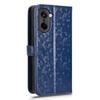 For OnePlus Nord CE5 5G/Ace 5 Racing 5G Wallet Case Dot Pattern Imprint PU Leather Phone Cover with Wrist Strap