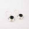 Green Tourmaline Gemstone 925 Sterling Silver Jewelry Handmade Earrings 1.40" EE-4-43