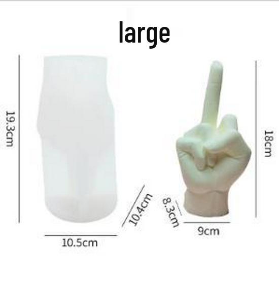 Middle Finger Silicone Mold for Weight Loss Aromatherapy & Cake Decoration
