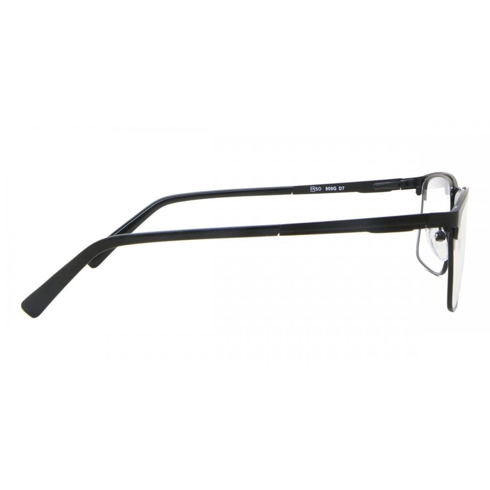 Full Rim Square Black Smartbuy Collection Spence 909g Fashion Men Eyeglasses