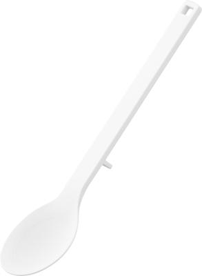 Yamazaki Jitsugyo Silicone Cooking Spoon S White W5.5 X D2.5 X H25cm Tower Dishwasher Safe Floating Tip Comes with Measuring Memory Small Size 1596