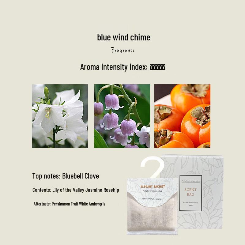 Jo Malone & Blue Wind Chime Scented Wardrobe Sachet