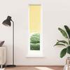VidaXL Blackout Roller Blind Yellow Fabric Width 50.7 Cm, Day and Night Blind, Kitchen Blind, Roller Blind 4012107