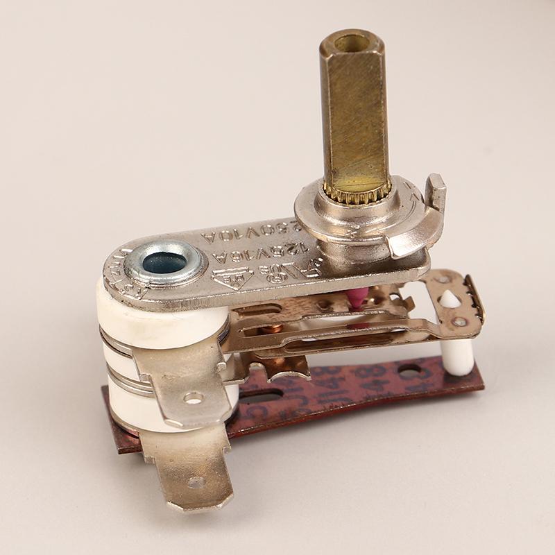 Justerbar temperaturbryter Bimetallvarmetermostat Temperaturkontrollbryter Tilbehør Elektrisk brytertilbehør