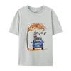 Travel Tshirt Letsjust Go Oneck Top Tshirts Thanksgiving Day Tees Short Sleeve For Unisex Discount Cotton