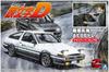 Aoshima Bunka Kyozai Initial D Serie 14 Takumi Fujiwara AE86 Trueno mit Fahrerfigur Plastikmodell (AOSHIMA) 1/24 Nr.