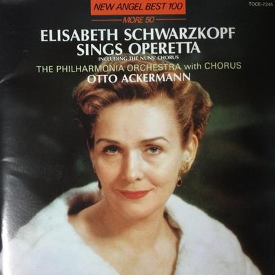 CD SCHWARZKOPF (ELISABETH), PHILHARMON - Schwarzkopf/Singing Operettas  TOCE7245 Japan Classical Used