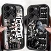 M-Morat Band Phone Case For IPhone 17 16 15 13 11 12 14 Pro Max Plus Silicone Cover Shell