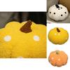 Cute Colorful Polka Dot Pumpkin Pillow Toy For Halloween Decor
