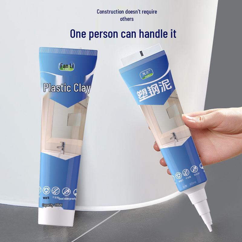 Plastic Steel Clay Basin Toilet Caulk Filler: Waterproof, Mildew-Proof Sealant and Super Glue