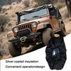 Winch Protective Cover Waterproof Winch Protective Cover Accessories Rainproof Uv Protection Guard For Outdoor Road Trip Travel