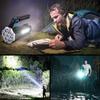 800LM Portable  LED Strong Light Flashlight USB Rechargeable Waterproof Handheld Lantern Flashlights for Outdoor Camping