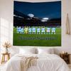 Manchester City Custom Your Name Wall Decor Tapestry Art For Pet Memorial Birthdaywedding Party Backdrop Family Gift