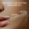 4pcs Vitamin C Skin Care Sets Face Cream Facial Cleanser Essence Spf 50+ VC Sunscreen Moisturizing Refresh Face Care Travel Suit