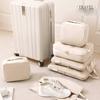 Travel Storage Bag With Memory Fabric For Luggage Organization And Clothing Packing