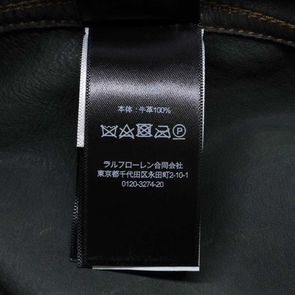 RRL [/Domestic genuine] MNRROTW16020163 Cowhide with metal buttons, full-grain lining, indigo dyed roughout suede Jacket XS/TP IndigoUsed