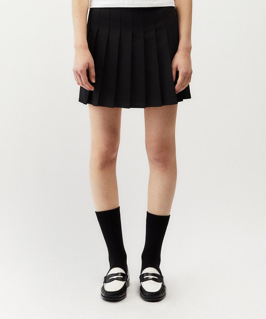 MAYOL Pleated Skirt_Black