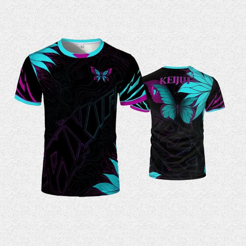 Summer Fashion Men's 3D Printed T-shirt Sports Casual Fashion Short Sleeved Top Soft and Comfortable O-neck Men's Streetwear