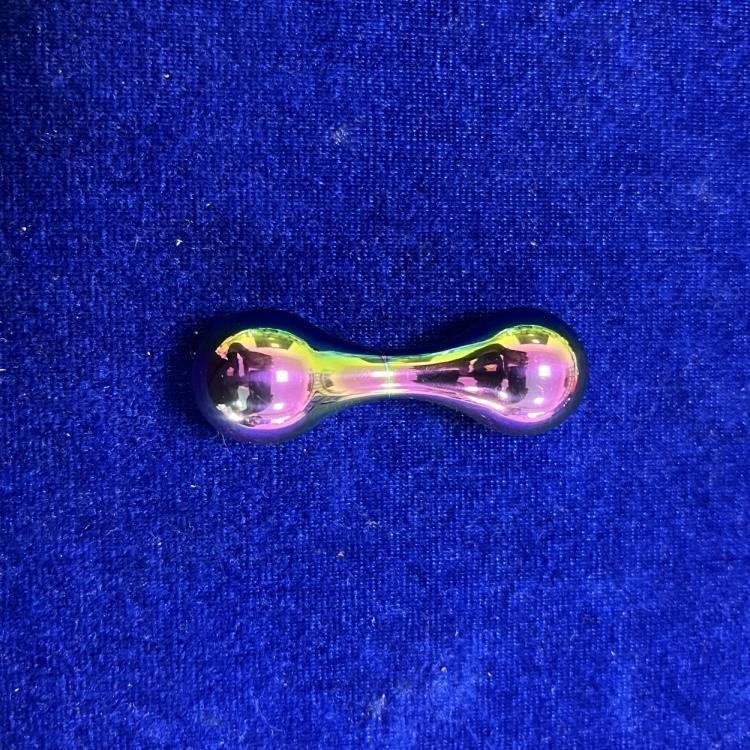 Langlebiger Titanlegierung Knöchel Fidget Spinner Mit Bunten Begleri Perlen Für Kinder Und Erwachsene