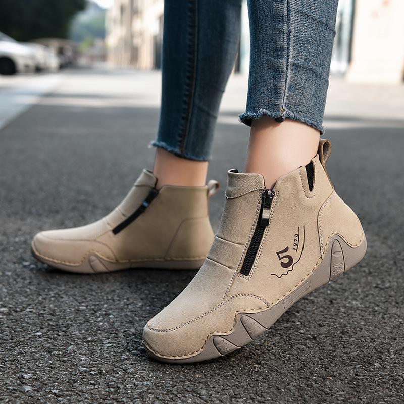 2025 Popular Martin Boots Women's Hiro Ram Women's Shoes Autumn and Winter Casual Women's High-top Short Boots Short Tube