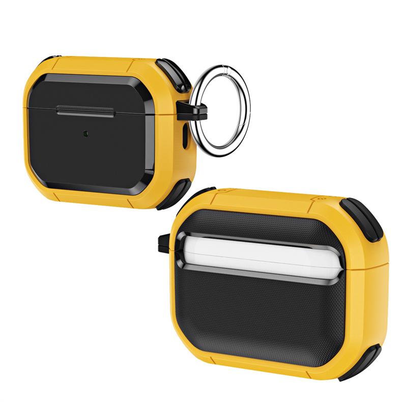 Armor for AirPods Pro 3 Earphone Case Protective Shockproof Wireless Charging Cover with Keychain &Cleaner Kit for AirPods Pro 3