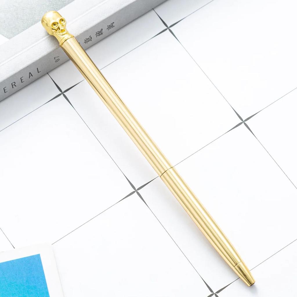 1 piesa pix craniu dragoste nunta metal cupru stilou birou rechizite scolare papetărie