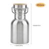 Rustless Steel Water Bottle Wide Mouth Design Water Jug Travel Water Container  Outdoor Enthusiasts
