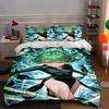 Anime-themed Character Bedding Duvet Cover Sets Duvet Covers Pillowcases Gifts (1 * Duvet Cover 2 * Pillowcases, Without Duvet Insert)