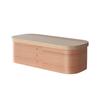 Bento Box Slim 500ml Easy To Clean with Detergent Made In Japan Three-Star - -