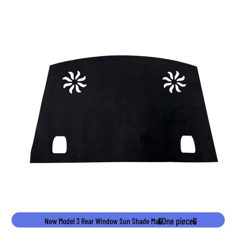 Anti-Glare Sunshade Dashboard Mat for Tesla Model Y/3/YL Front Console