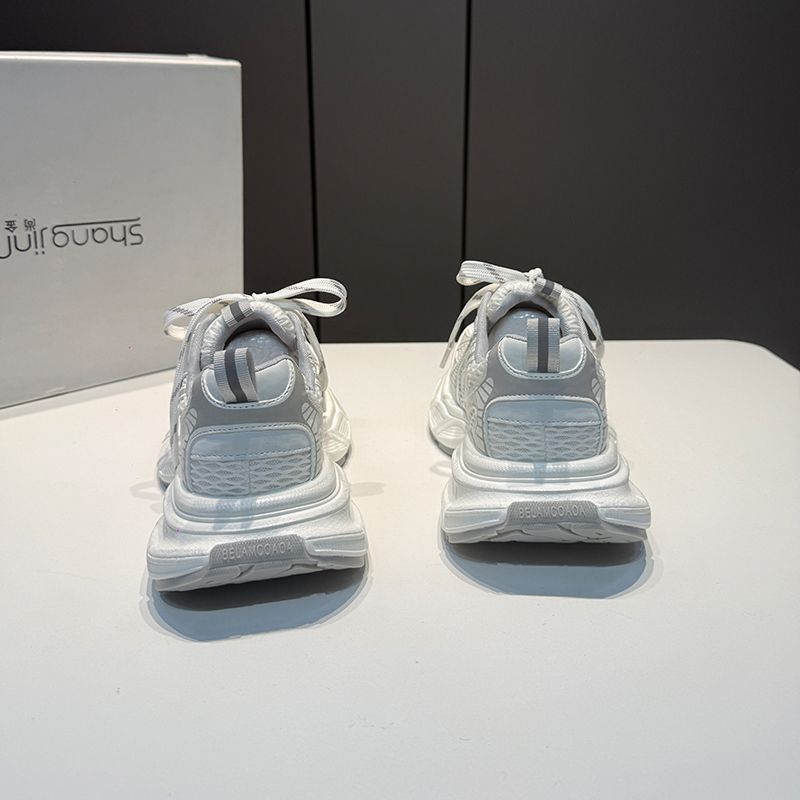 Locomotive Fried Street Dad Shoes Spring and Summer New Muffin Bottom Fashion Lace-up Casual Shoes