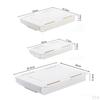 Drawer Organizer, Self-Adhesive Pencil Tray for Office and Desk, Recycled