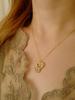 Drop Heart Necklace