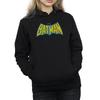 DC Comics Womens/Ladies Batman Crackle Logo Hoodie