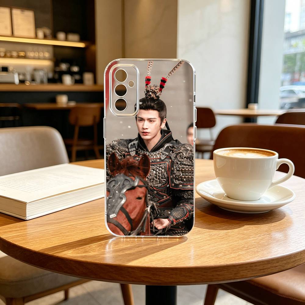 Pursuit of Jade ZHANG LING HE Phone Case Transparent Silicone Soft For SamsungA10,12,20,21S,30,31,40,50,51,52,70,71
