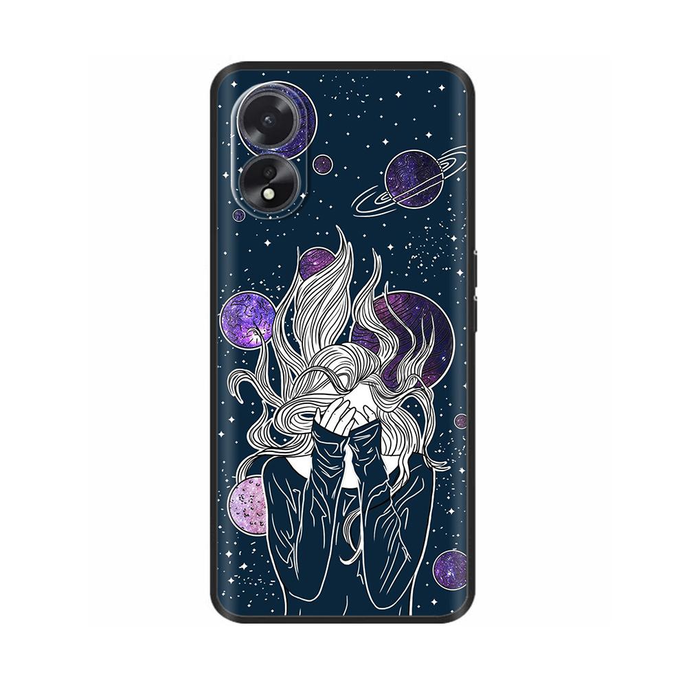 Case For OPPO A38 4G Cover Fashion Painted Soft Silicone Bumper Phone Cases For OPPO A38 A58 A78 4G OppoA38 Cases Fundas Coque