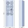 New Replacement Remote Control fit for Dyson TP04 TP06 TP09 DP04 TP4B 969154-05 Pure Cool Air Purifier Purifying Desk Fan-Colors: (Silver)