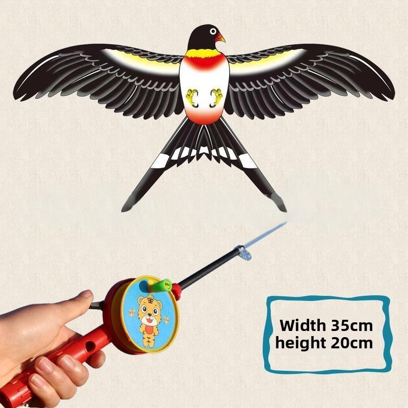 

Пластиковый воздушный змей Ласточка Орел Птица с подвижными крыльями для детских игр на открытом воздухе Style J