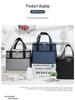 Portable XL Insulated Oxford Cloth Lunch Bag for Picnic and More