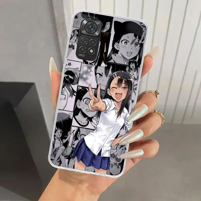 Nagatoro San Anime Aesthetic Phone Case for Xiaomi Redmi Note 14 13 12S 12 11S 11 Pro Plus 11T 11E 10S 9 9S Soft Funda Print She