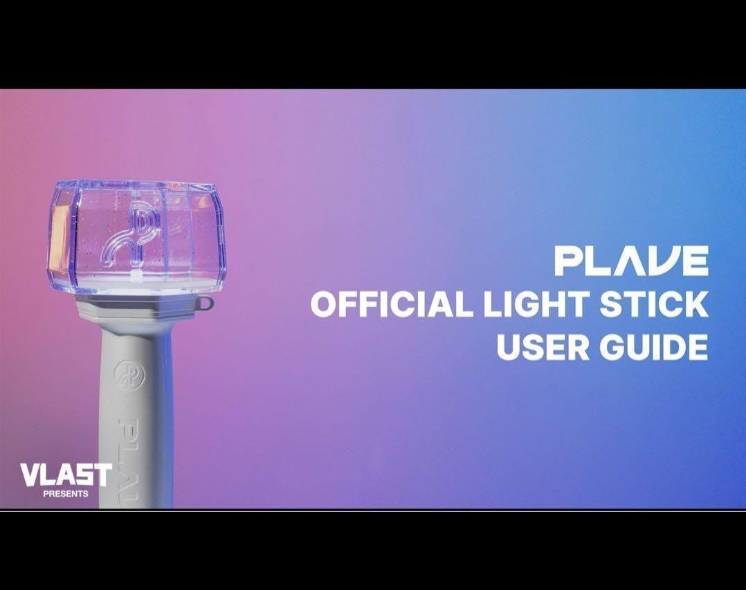 

[USED] PLAVE 1ST FAN CONCERT Korea limited edition light stick with trading card