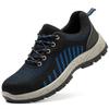 Indestructible Men Shoes Anti -Puncture Safety Shoes Work Sneakers Male Hiking Shoes Anti -Smash Steel Toe Shoes Security Footwear