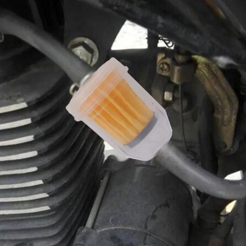 1-20pcs Universal Inline Gas Fuel Filter 6MM-8MM Car Gasoline Oil Filter Pipe for Small Engine Lawn Mower Motorcycle Accessories