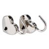 2 Sets Heart Shaped Padlock & Skeleton Key Metal Lock for Luggage Diary Book Jewelry Box