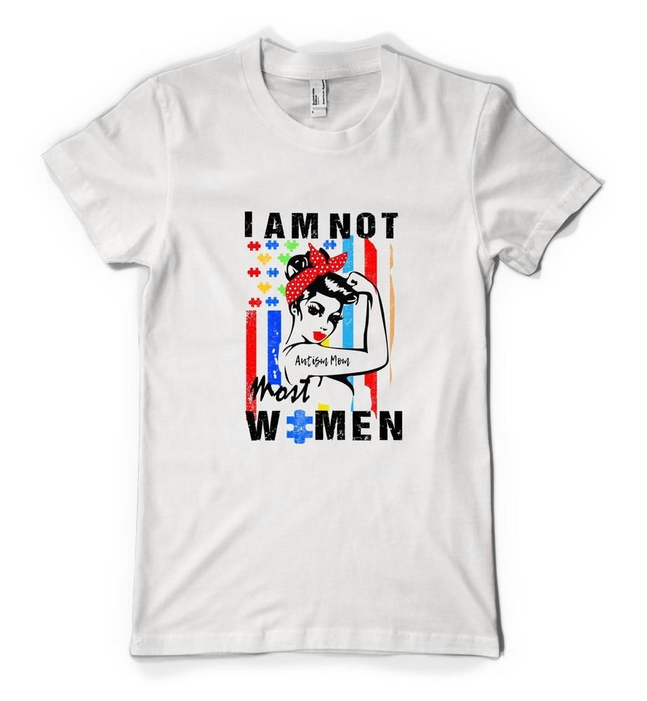 

Personalised I m Not Most Women War Style Poster Bright Adult and Kids T-shirt 4XL