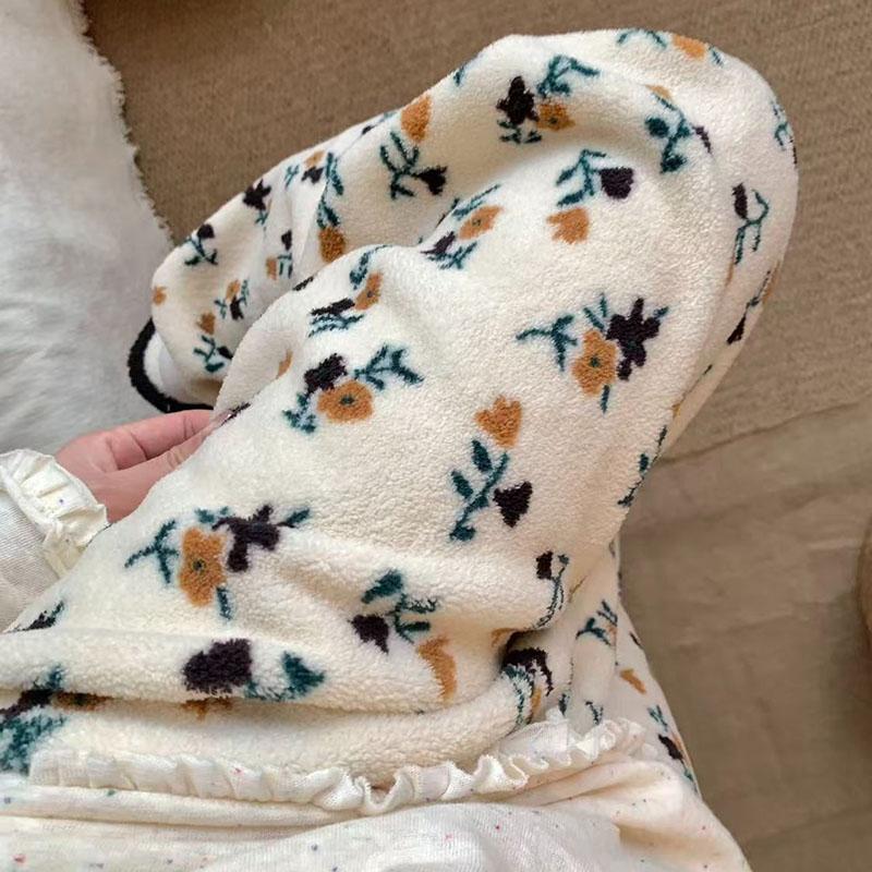 Hosen für Damen Übergröße Verdickt Dehnbar Elastisch Hoher Bund Lange Hosen Fleece Lässig Weiter Beinschnitt Pyjamahose