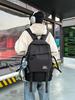 Schoolbag Backpack Male Korean Version Large Capacity Simple Trend Lightweight Backpack Japanese Junior High School High School Student College 