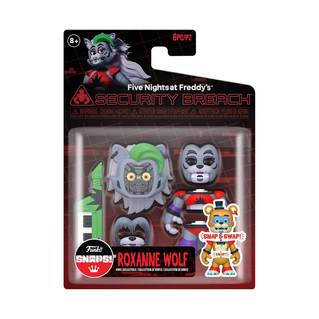 FNAF Five Nights at Freddys Glamrock Roxanna vlčí figurka Funko Funko Snap