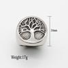 Punk Stainless Steel Tree of Life Ring Viking Amulet for Men Fashionable Jewelry Classic Male Accessory