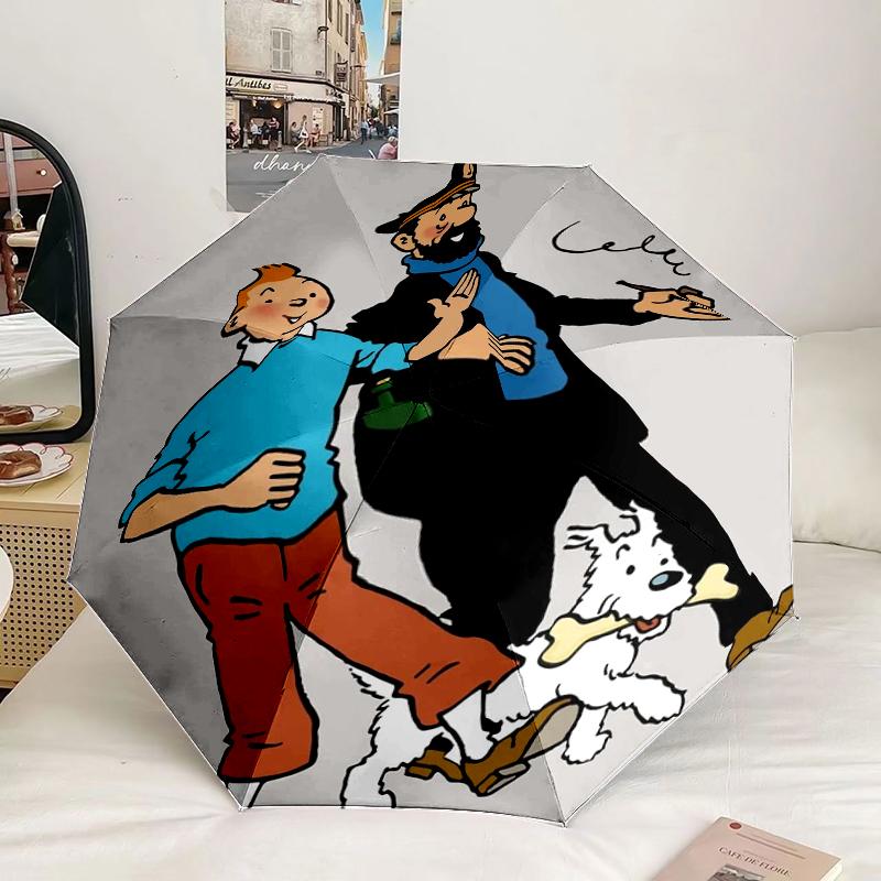 Adventure In The City Umbrella 8-Frame for Travel, Camping, Casual Lightweight Portable Umbrella, Essential for Every Family Holidays Gift